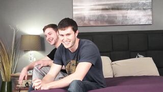 Charlie Maddoxx newbie straight boy fucks broken Damien bareback raw gay anal