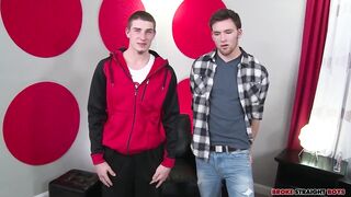 Cage Kafig raw brutal big dick destroys straight boy college stud