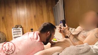 Marathon sucking Killian's big white cock