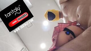 Tantaly Doll Destroys Gay Solo Male with Fetish Pussy Fingering