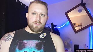 Sissy bullied into swallowing big daddy’s cum facefuck POV