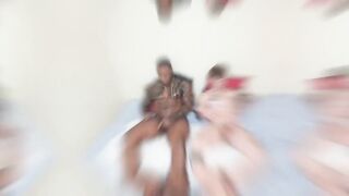 Black Guy and White Guy Pound Twice Black BBC Loads Up British Straight Stud Raw