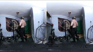Rubbing the bench naked while training until edging fails big cock deep strokes Spanish gay muscle worship