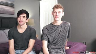 James Nearwater Breaks The Straight College Stud raw bareback cum dump