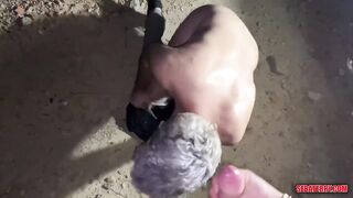 Uber driver fucks young passenger raw messy load inside