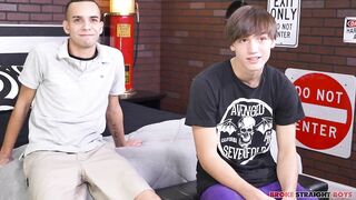Zander Floyd and Justin Riggs broke straight boys gay for pay