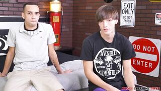 Zander Floyd and Justin Riggs broke straight boys gay for pay