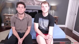 Ben's wife watches as he gets fucked raw by huge dicks