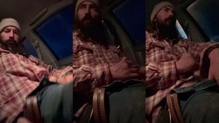 Hot Guy Gets Destroyed After Work Solo Car Cumshot