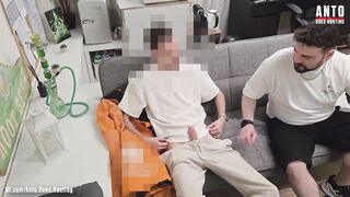 Twink student delivers more than food for a big cock payday