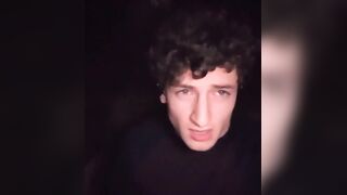 Hot straight guy jerked off raw in the woods uncut public