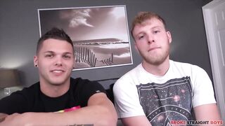 Benjamin Dover Destroys Gage Owens' Straight Ass Raw and Hardcore