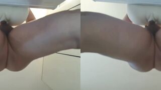 VR raw bareback prostate massacre by hot ikemen makes me gush cum everywhere