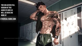 Straight bully deep throat addiction in ASMR gay roleplay