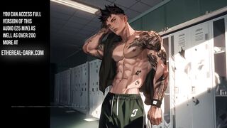Straight bully deep throat addiction in ASMR gay roleplay