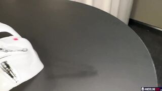 HungMarcolino drained by Andolini's monstrous Italian cock raw bareback deep throat