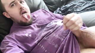 Slow Motion Self Facial Gagging On Own Loads Compilation