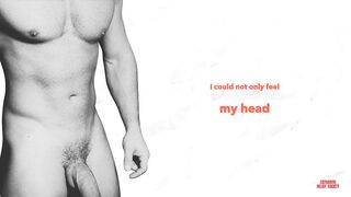 Bicurious hunk edged in public moaning ASMR gay deep voice erotic audio