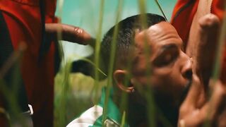 Ripped open Squid Game parody Jona Ortiz gets first time deep fisting cosplay