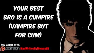 Your Boyfriend Is A Cumpire Rough Gay ASMR Sucking Cum