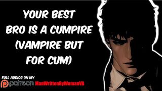 Your Boyfriend Is A Cumpire Rough Gay ASMR Sucking Cum