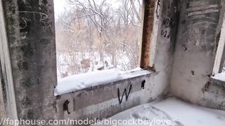 Femboy gets taken virginity in abandoned hospital public sex hard daddy fucks bareback