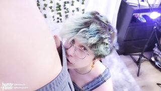 Femboy step bro gets his throat wrecked by his straight brother’s monster cock