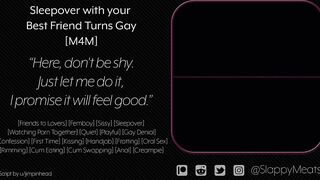 Best Friend’s Sleepover Turns Gay in Raw Audio ASMR