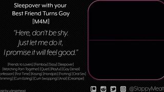 Best Friend’s Sleepover Turns Gay in Raw Audio ASMR