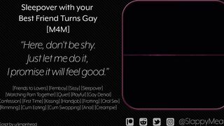Best Friend’s Sleepover Turns Gay in Raw Audio ASMR