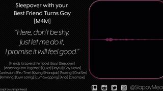 Best Friend’s Sleepover Turns Gay in Raw Audio ASMR