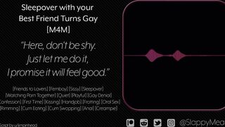 Best Friend’s Sleepover Turns Gay in Raw Audio ASMR