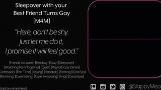 Best Friend’s Sleepover Turns Gay in Raw Audio ASMR