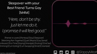 Best Friend’s Sleepover Turns Gay in Raw Audio ASMR