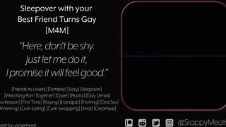 Best Friend’s Sleepover Turns Gay in Raw Audio ASMR