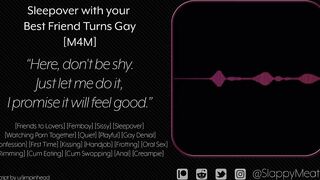 Best Friend’s Sleepover Turns Gay in Raw Audio ASMR