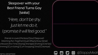 Best Friend’s Sleepover Turns Gay in Raw Audio ASMR