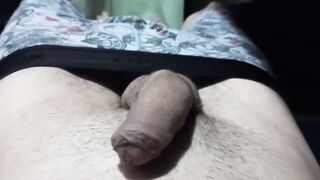 4 minutes of pure precum gushing from prostate milking orgasm