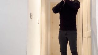 Straight guy gets body swapped with gay model and fucked raw