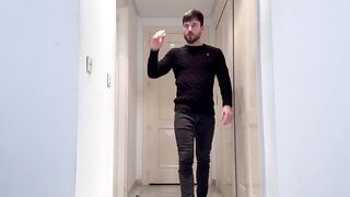 Straight guy gets body swapped with gay model and fucked raw