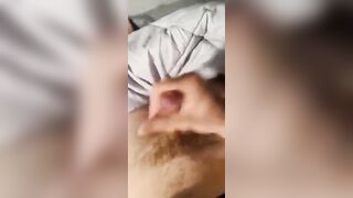 Small dick cumming hard in gay underwear cam show