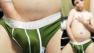 July 26 2023 Japanese cumshot gayer than gay alone in his underwear