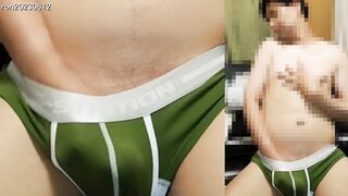 July 26 2023 Japanese cumshot gayer than gay alone in his underwear