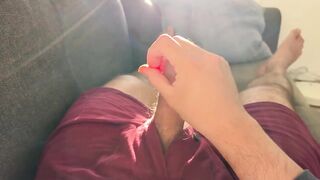 Israeli guy stripped tight boxers jerks off dripping cumshot