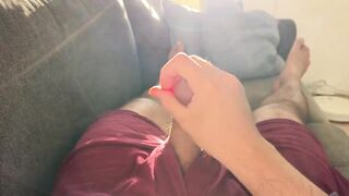 Israeli guy stripped tight boxers jerks off dripping cumshot