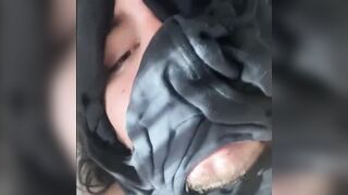 Smelling my rank manscent while jerking off with a big dick cum shooter