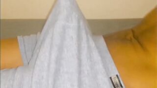 Wet throbbing cum soaking boxers handsfree dripping precum everywhere