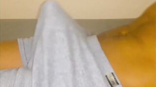 Wet throbbing cum soaking boxers handsfree dripping precum everywhere