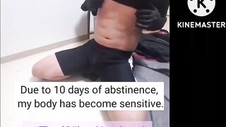 10 days abstinent nipple torture huge load destroyed