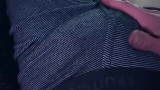 Slow rub till I blow Loads pretty boy's tight underwear